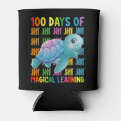 100 dagen magisch leren Turtle School Blikjeskoeler (Voorkant)
