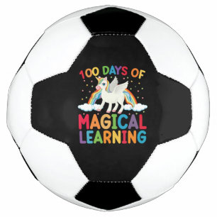 100 dagen Magische leerschool Unicorn Girls Voetbal