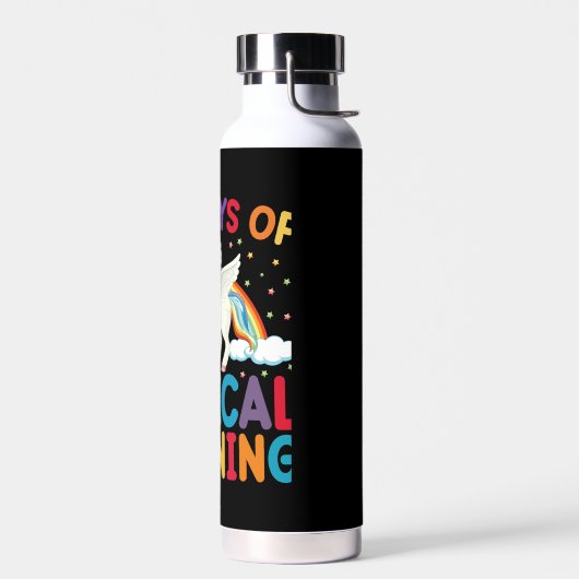 100 dagen Magische leerschool Unicorn Girls Waterfles (Links)