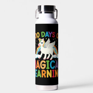 100 dagen Magische leerschool Unicorn Girls Waterfles
