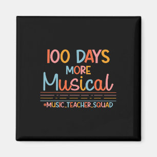 100 dagen meer muzieknoten 100 dagen school muziek magneet