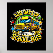 100 dagen met de schoolbus poster (Voorkant)