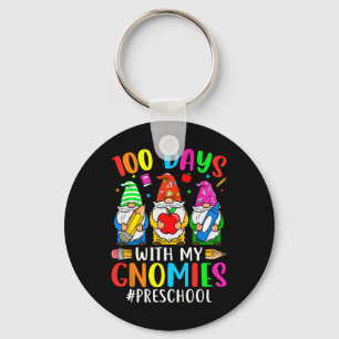 100 dagen met mijn kleuterschool kabouters 100ste sleutelhanger