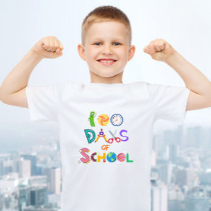100 dagen naar school 100 dagen slimmer kind t-shirt