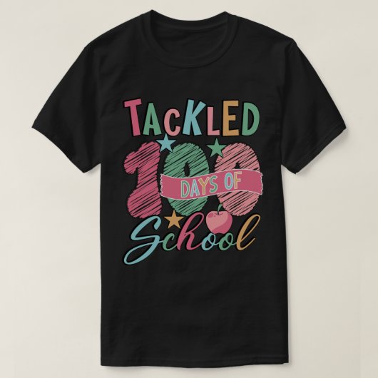 100 dagen naar school t-shirt (Design voorkant)
