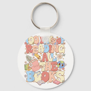 100 dagen om alle boeken te lezen sleutelhanger