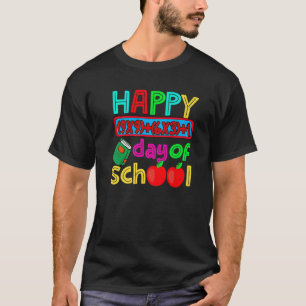 100 dagen op school 100 dagen op de wiskunde t-shirt