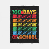 100 dagen op school, 100e schooldag fleece deken (Voorkant)