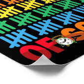 100 dagen op school, 100e schooldag poster (Hoek)