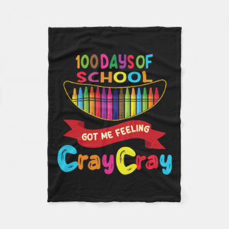 100 dagen op school kreeg ik een kraakkraak 1 fleece deken