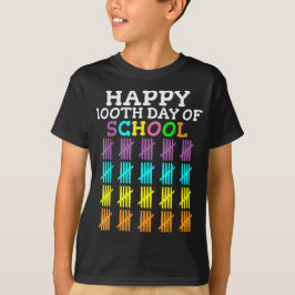 100 Dagen Op School Leerling Leraar T-shirt