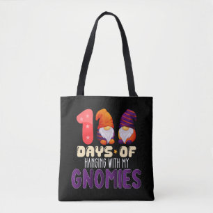 100 dagen ophangen met mijn Gnomies-school Tote Bag