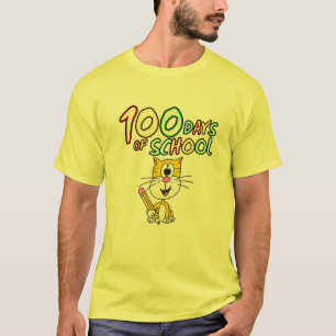 100 dagen opleiding voor kinderen in de klas t-shirt