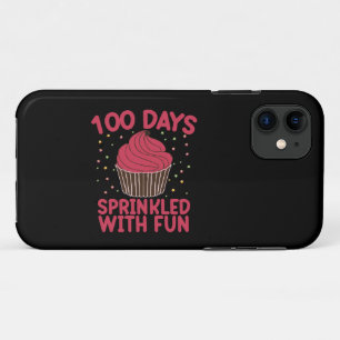 100 Dagen Overgoten Met Plezier Cupcake Schoolmeis Case-Mate iPhone Case