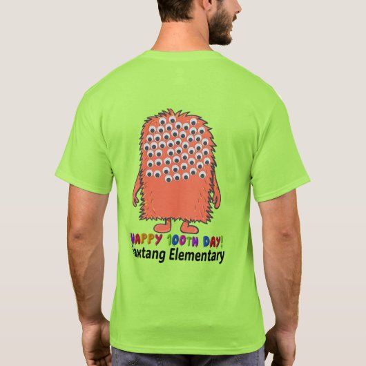 100 dagen - Paxtang T-shirt (Achterkant)