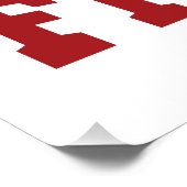 100 dagen PE-leraar 100 dagen Fitter Perfect Poster (Hoek)