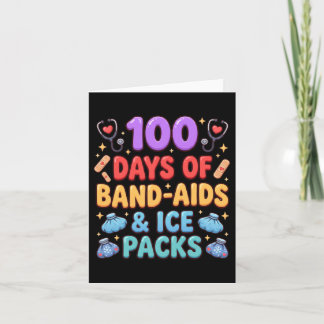 100 dagen pleisters en ijszakken kaart