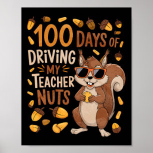 100 dagen rijden met mijn leraar noten dansende ee poster