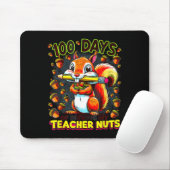 100 dagen rijden van mijn leraar Nuts Funny Squirr Muismat (Met muis)