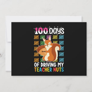 100 dagen rijden van mijn leraar Nuts Squirrel Kaart