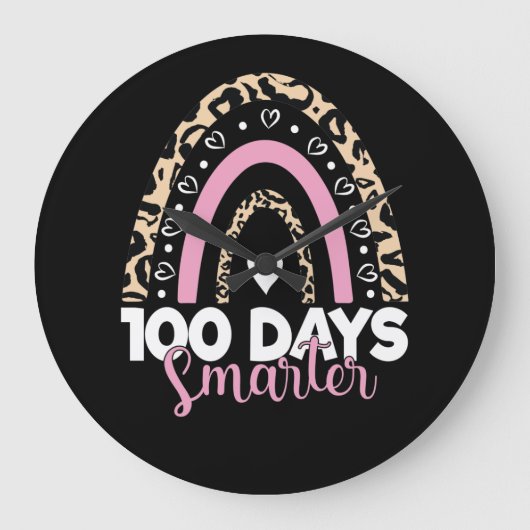 100 dagen Samrter Happy 100e dag van de schoolrege Grote Klok (Voorkant)