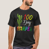 100 dagen scherper t-shirt (Voorkant)
