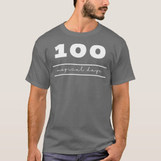 100 dagen school 100 dagen lerarenschool t-shirt