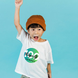 100 dagen school 100 dagen leren Kind T-shirt