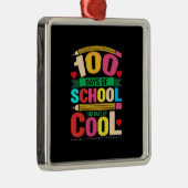 100 dagen school 100 dagen school metalen ornament (Rechts)