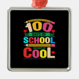 100 dagen school 100 dagen school metalen ornament