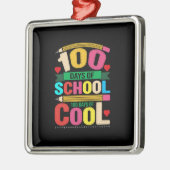 100 dagen school 100 dagen school metalen ornament (Links)