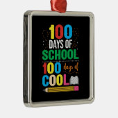 100 dagen school 100 dagen school metalen ornament (Rechts)