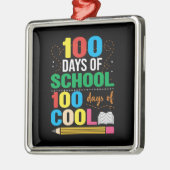 100 dagen school 100 dagen school metalen ornament (Links)