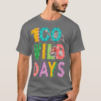 100 dagen school 100 dagen slimmer cadeautje Cl T-shirt