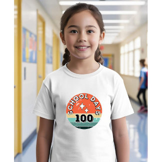 100 dagen school, 100 school dagen t-shirt