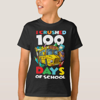 100 dagen school 100e dag school G T-shirt