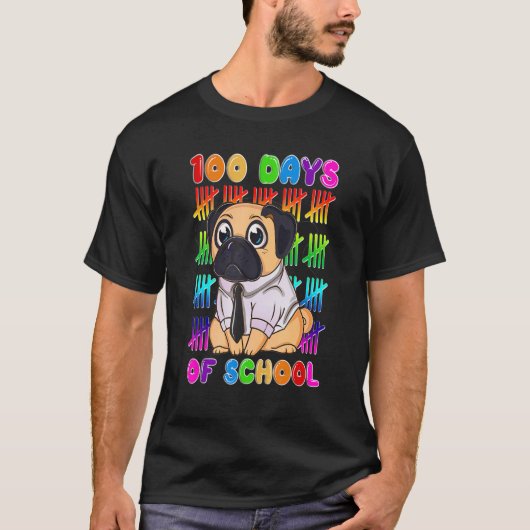 100 dagen school 100e dag school jongens Gi T-shirt (Voorkant)