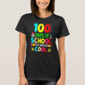 100 dagen school 100e dag schooljongens t-shirt (Voorkant)