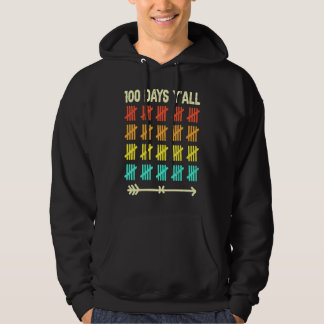 100 dagen school 100e dag van school hoodie