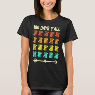100 dagen school 100e dag van school t-shirt