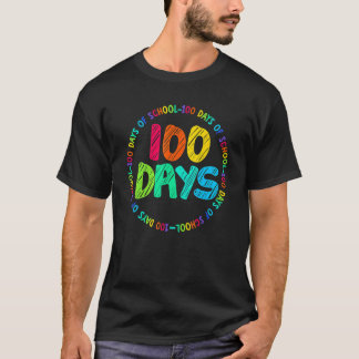 100 dagen school 100ste dag kleuterschool Pre K Le T-shirt