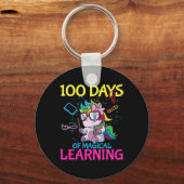 100 dagen school 1 sleutelhanger (Voorkant)