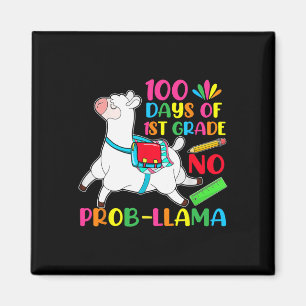 100 dagen school 1e klas geen probleem lama magneet