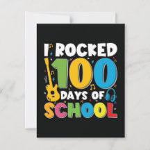 100 dagen school 2025 Uitnodiging
