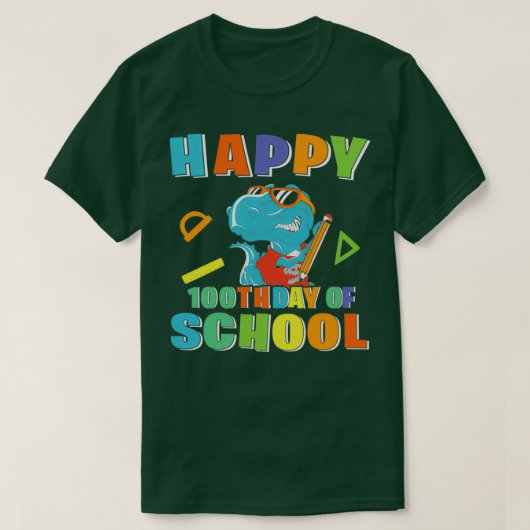 100 dagen school 38 t-shirt (Design voorkant)