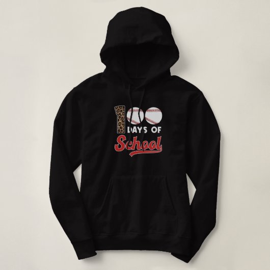 100 dagen school (3) hoodie (Design voorkant)