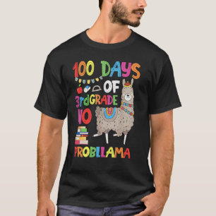 100 Dagen School 3e Klas Geen Probllama Lama St T-shirt