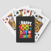100 dagen school 44 pokerkaarten (Achterkant)