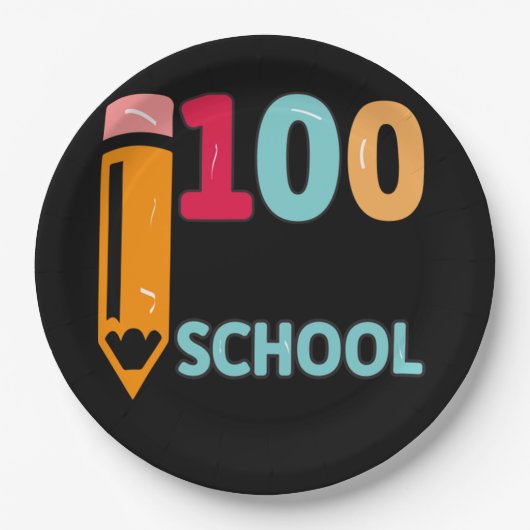 100 dagen school 49 papieren bordje (Voorkant)