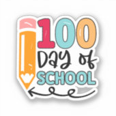 100 dagen school 49 sticker (Voorkant)